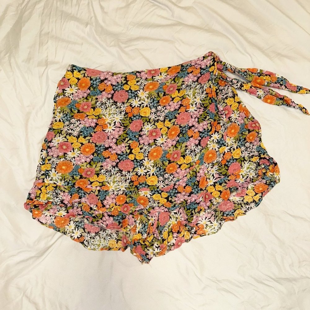 Show Me Your MUMU Floral Flowy Shorts